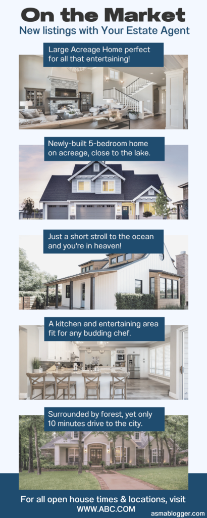 Infographic example for real estate