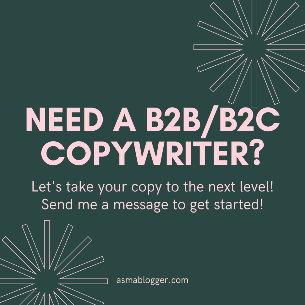 Hire a B2B and B2C Copywriter for Your Business